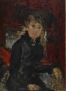 Woman dressed in black Ernst Josephson